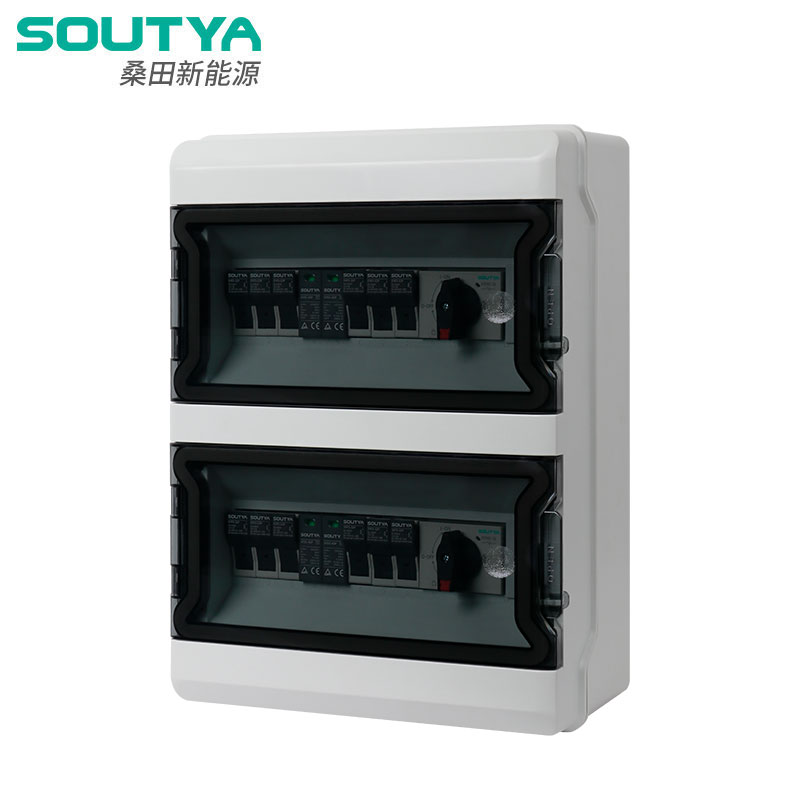 Hộp kết hợp 1000V DC Loại cách ly 6 trong 2 đầu ra
